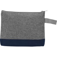 Косметичка двухцветная Trivium, серый/темно-синий