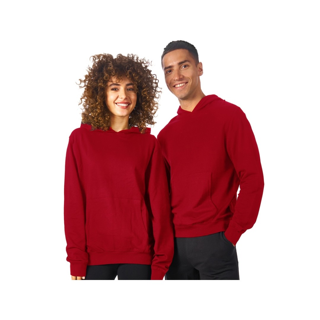 Худи «Warsaw», футер 220гр, красный