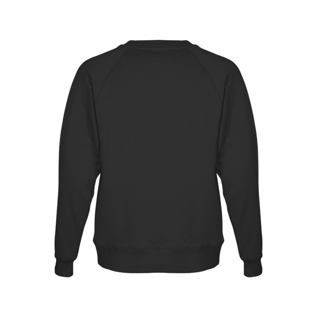 Свитшот оверсайз с рукавом реглан «Belgrade», унисекс, черный