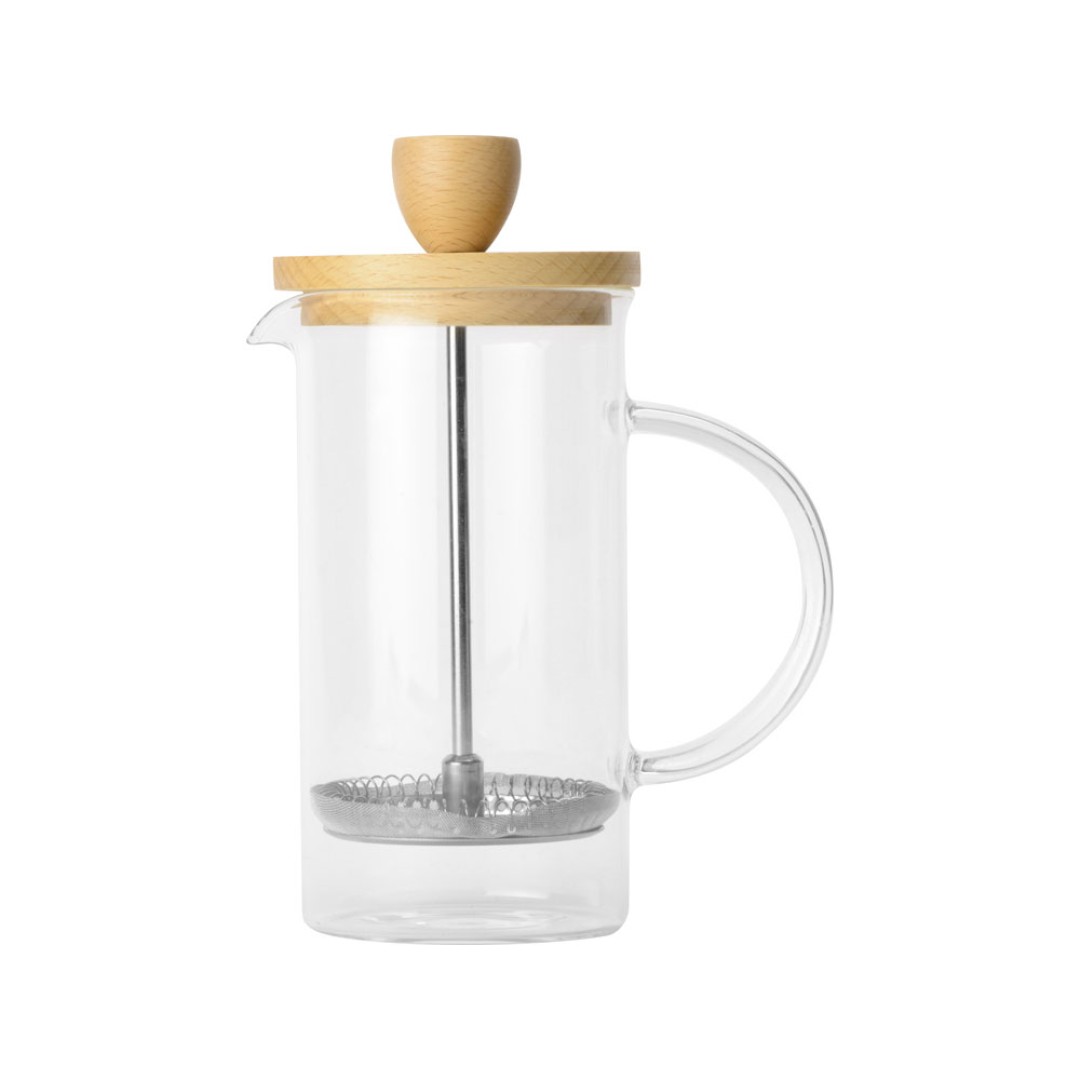 Френч пресс Downtime с деревянной крышкой, 350мл