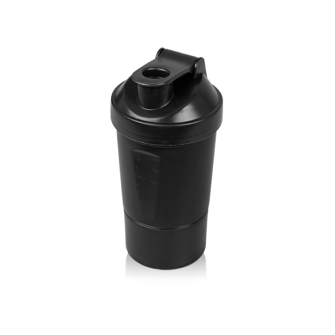 Шейкер для спортивного питания «Level Up», черный
