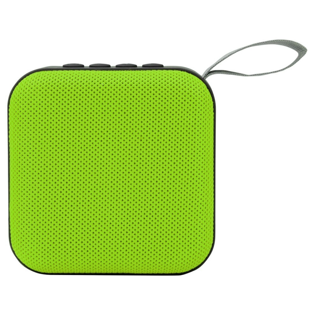 Портативная колонка «Otto», зеленое яблоко/черный