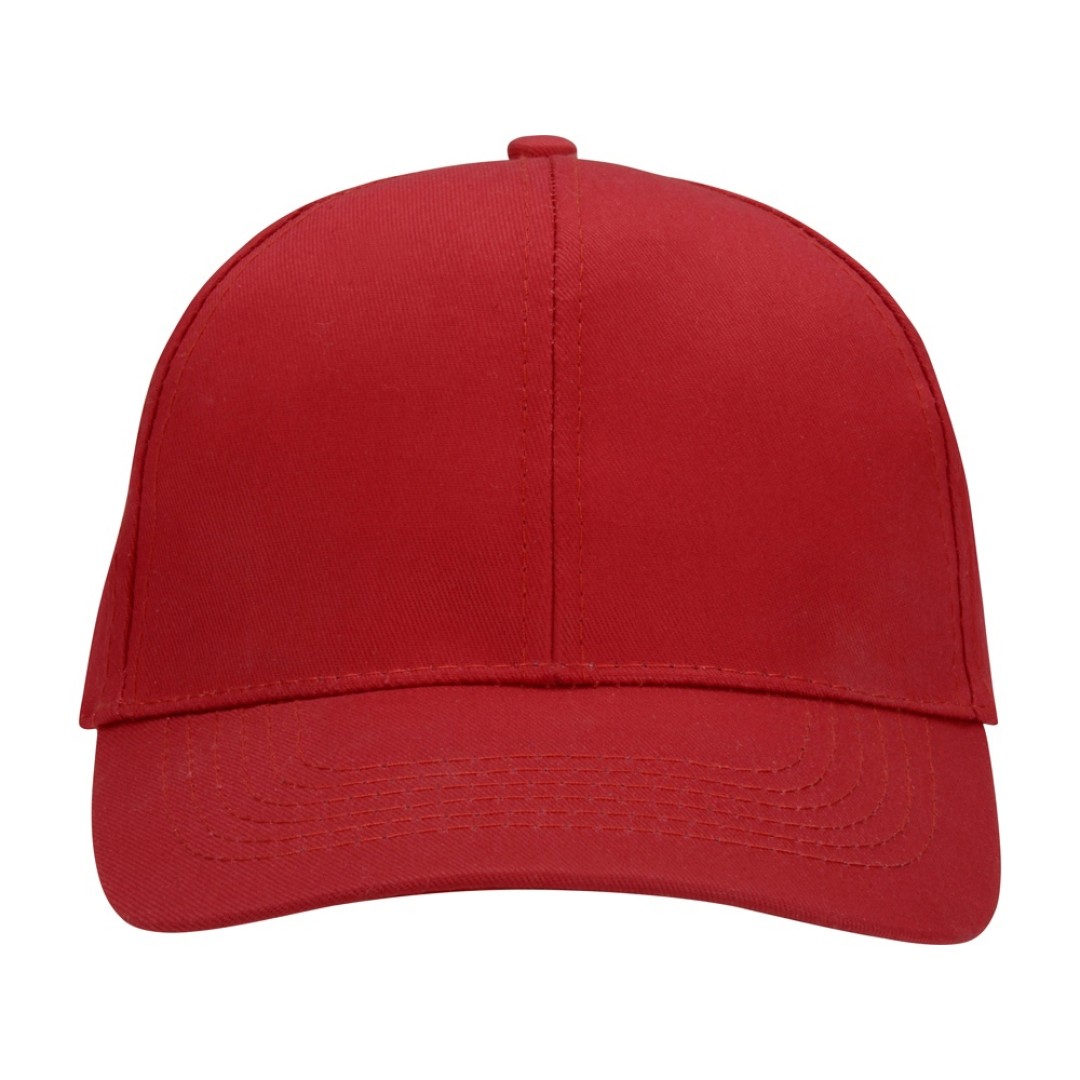 Бейсболка "Detroit" 6-ти панельная, красный