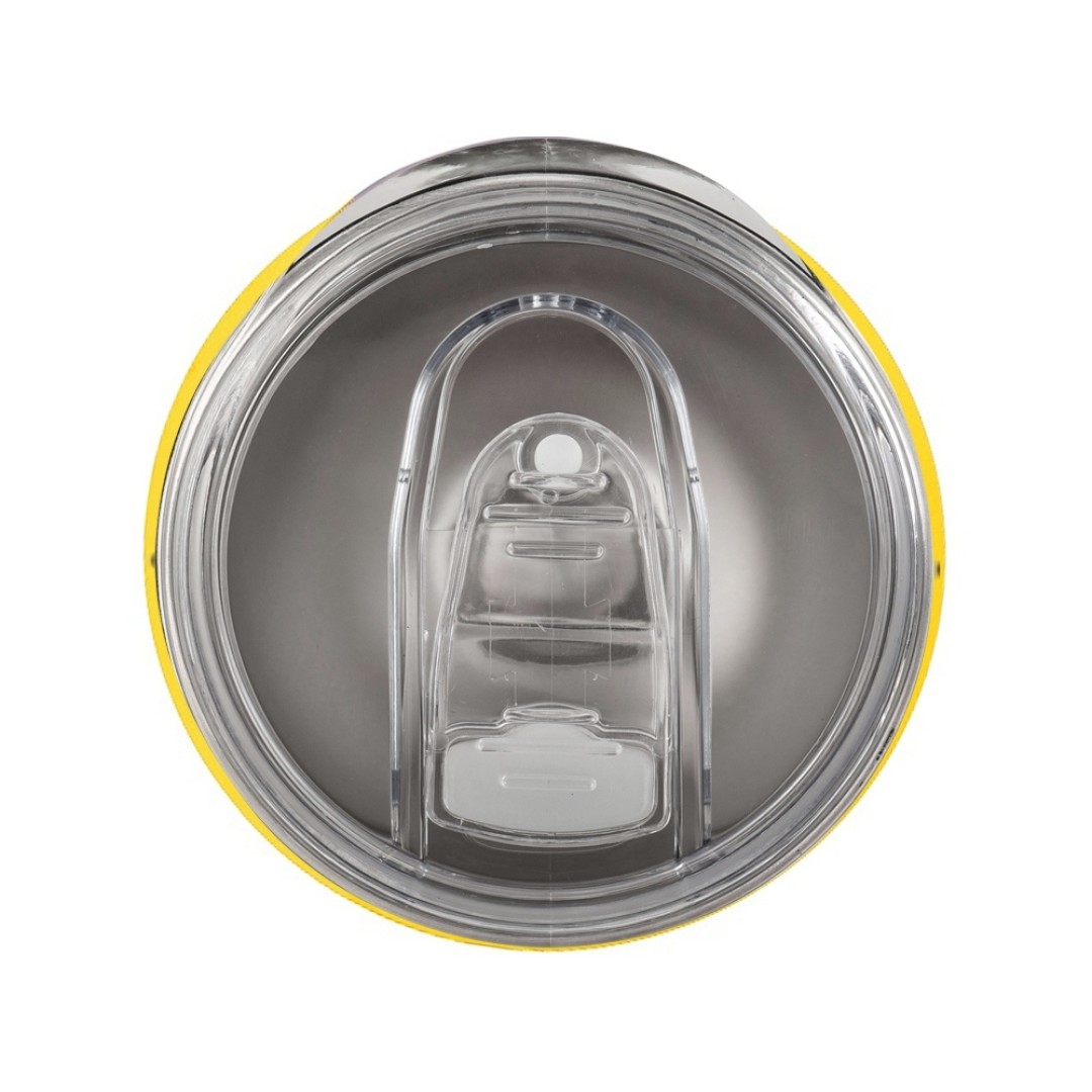 Вакуумная термокружка "Sense", непротекаемая крышка, крафтовая упаковка, желтый