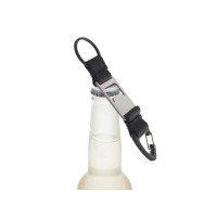 Брелок-ремувка с открывашкой и карабином "Champion", черный