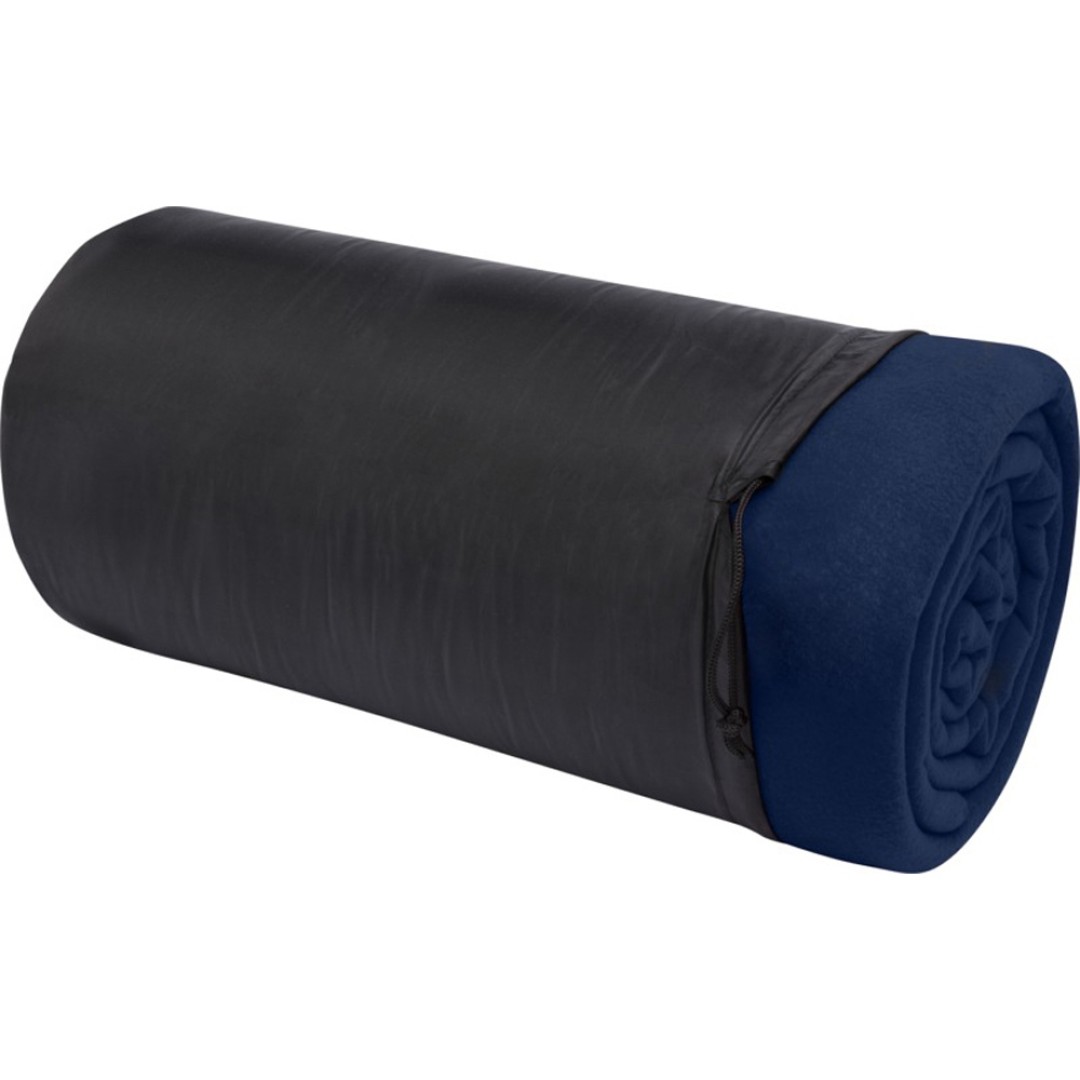 Huggy флисовое одеяло 220x250 см - Темно - синий