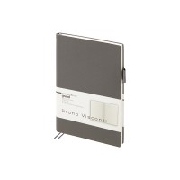 Ежедневник недатированный А5 "Grand", темно-серый