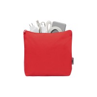Органайзер для электроники и проводов "Amalia" из полиэстера 300D с подкладкой, красный