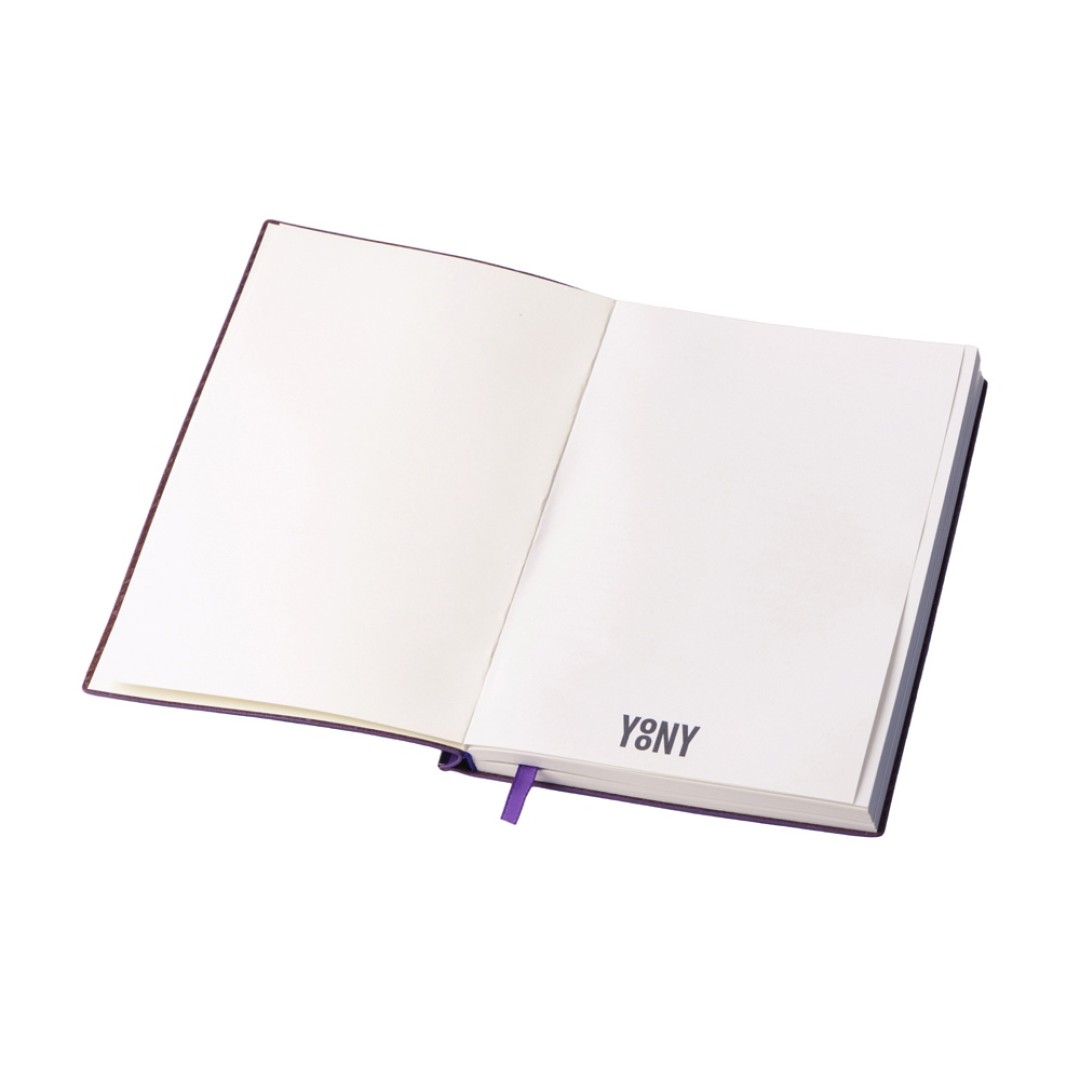 Блокнот А5 "Scribe", гибкая обложка, 96 листов 80 гр/м2 , фиолетовый