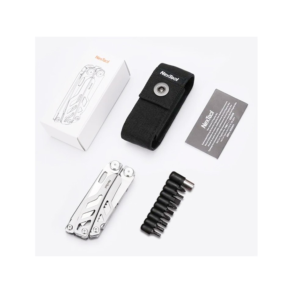 Мультитул Nextool Flagship Max, серый (NE20310A)