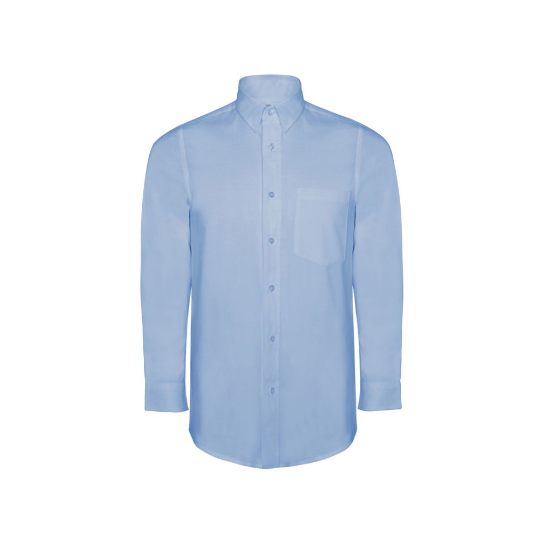 Рубашка мужская "Oxford", небесно-голубой