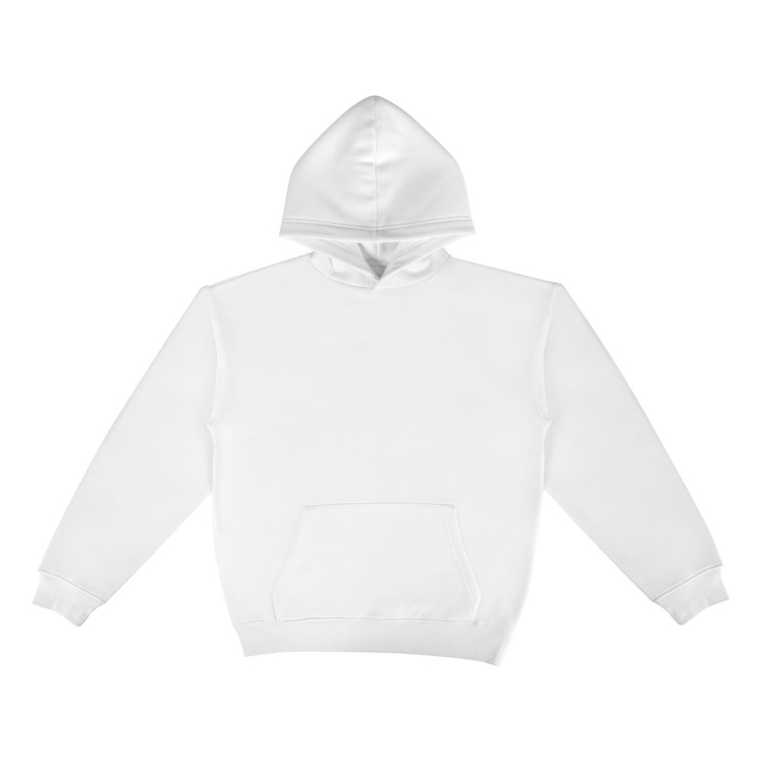 Толстовка с капюшоном оверсайз «Berlin» унисекс, белый