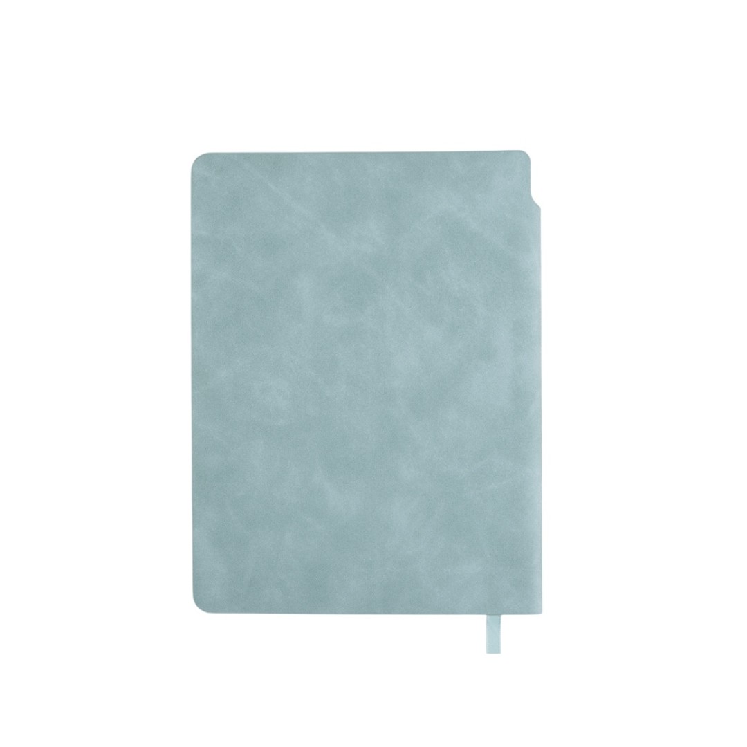 Блокнот А5 "Notepeno Max", 96 листов 80 гр/м2 белой FSC бумаги, цвет морской волны