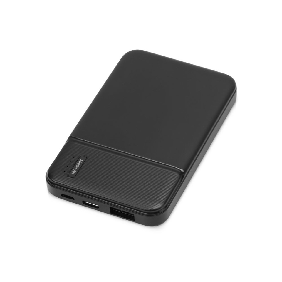Внешний аккумулятор Evolt "Mosaic", 5000 mAh, черный