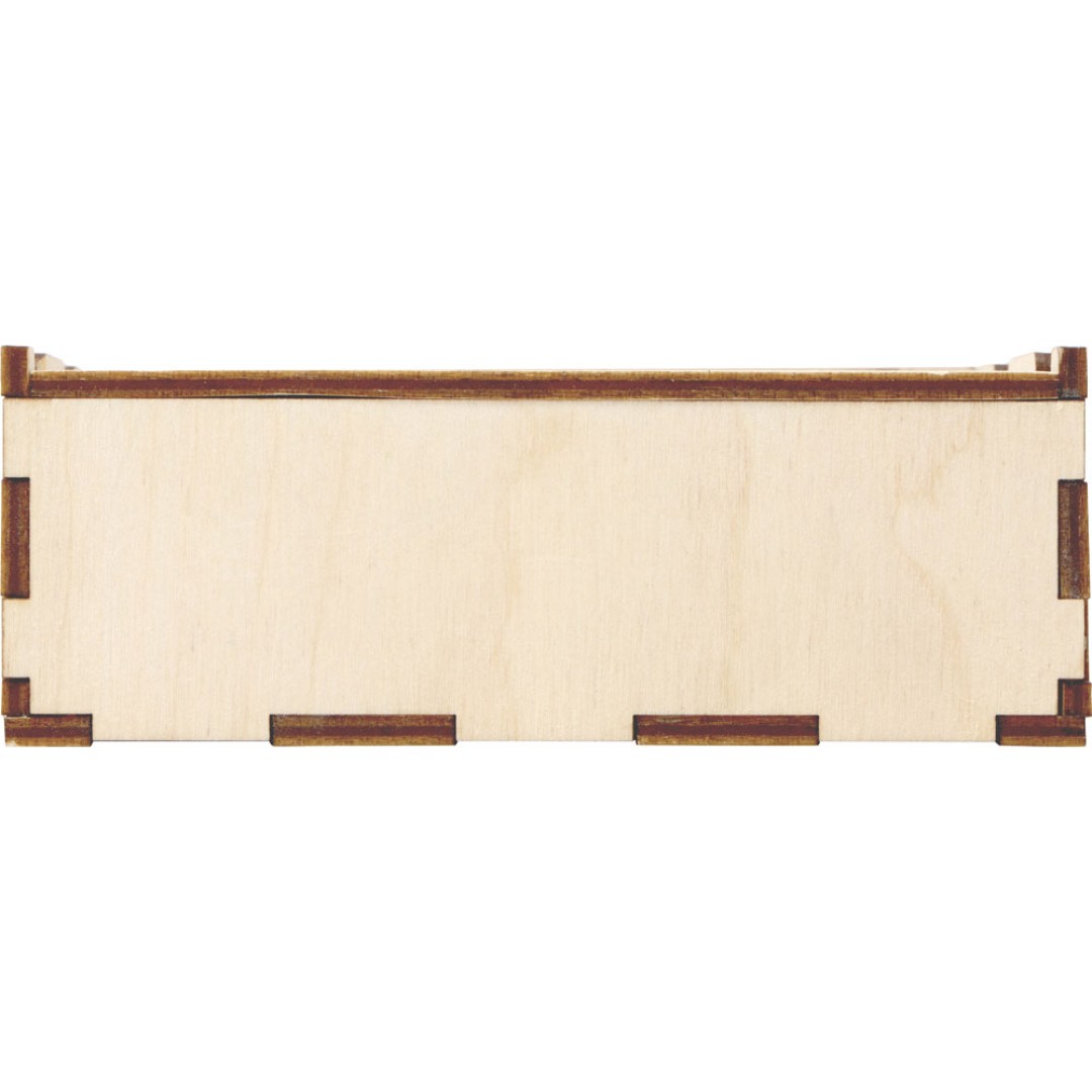 Деревянная подарочная коробка, 122 х 45 х 122 мм