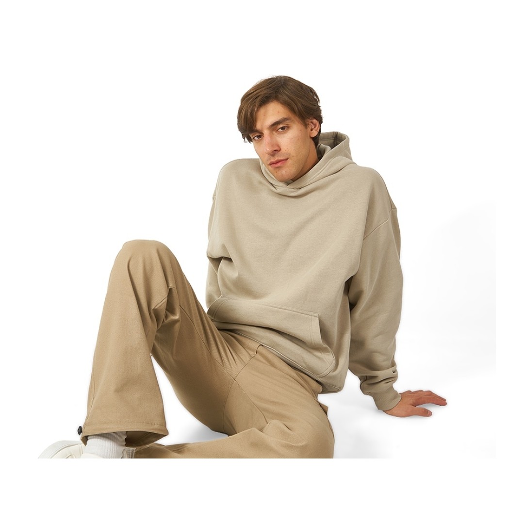 Толстовка с капюшоном оверсайз «Berlin» унисекс, оливковый
