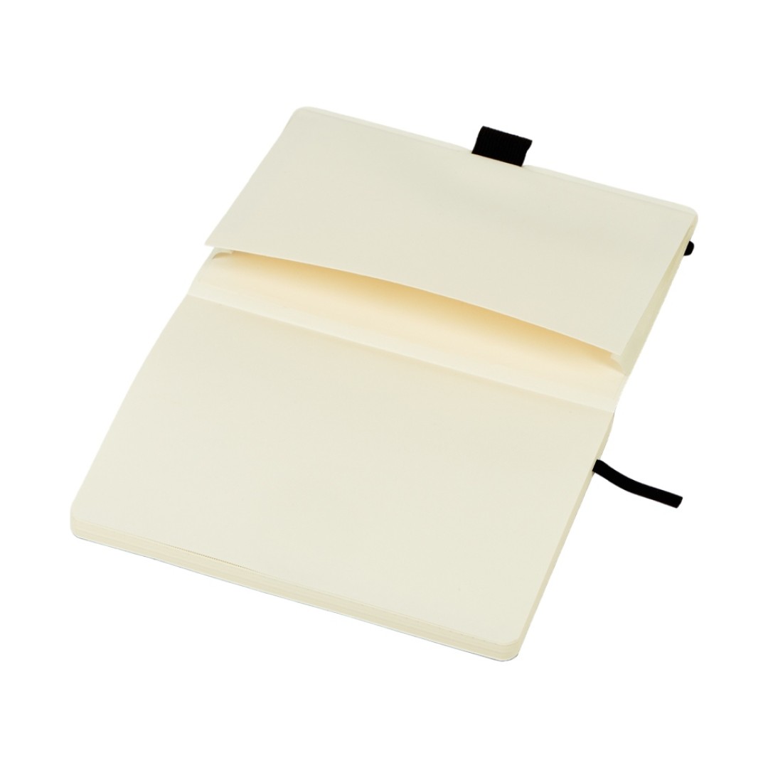 Блокнот "Vision 2.0" А5 в гибкой обложке, черный