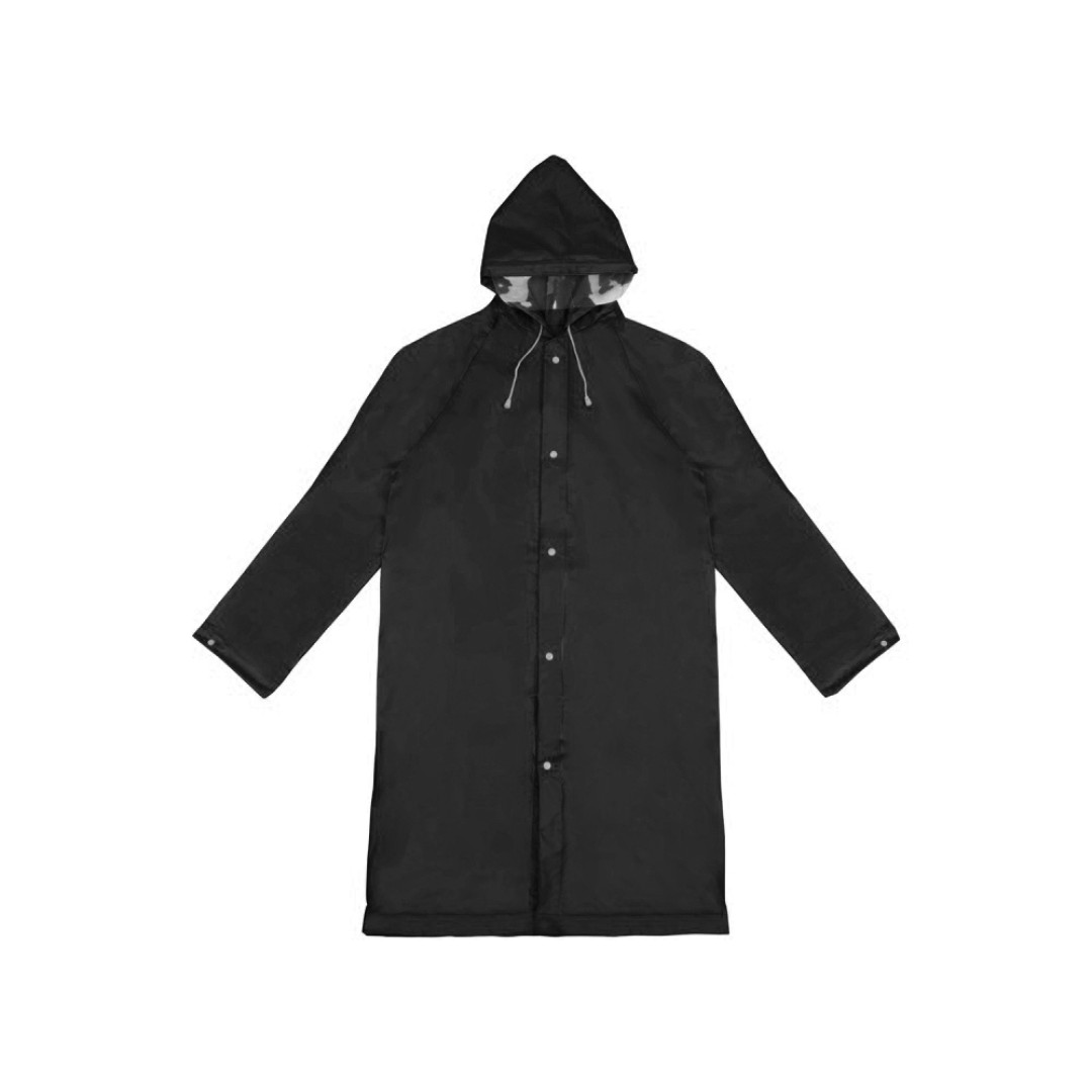 Дождевик "Hawaii" c чехлом унисекс, черный