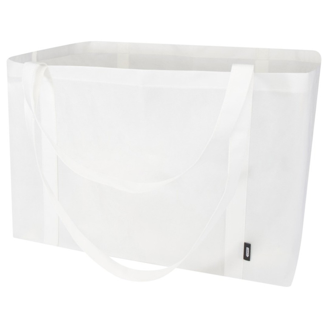 Jumbo эко-сумка очень большого размера из нетканого материала, объемом 65 л, белый
