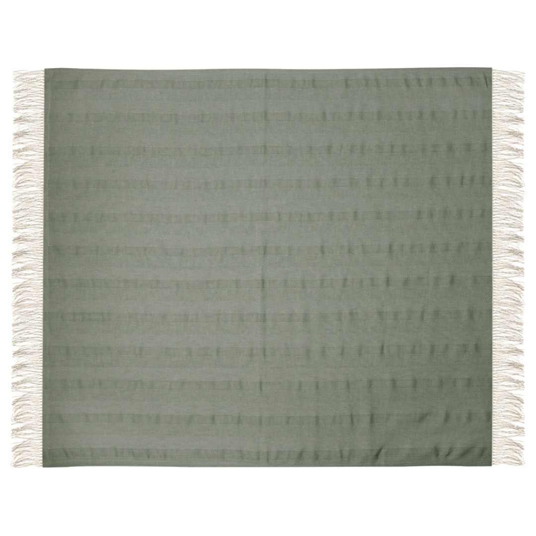 Плед Hild, темно-зеленый