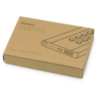 Портативное зарядное устройство "Octopus", черный