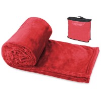 Плед «Тедди», красный