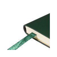 Блокнот А5  "City Flex" на резинке, зеленый