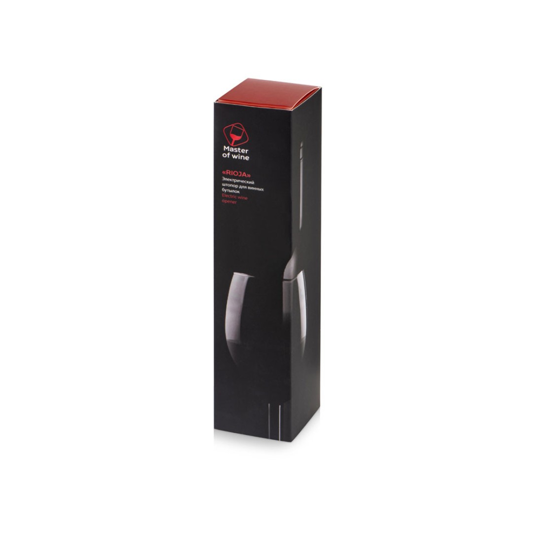 Электрический штопор для винных бутылок "Rioja"