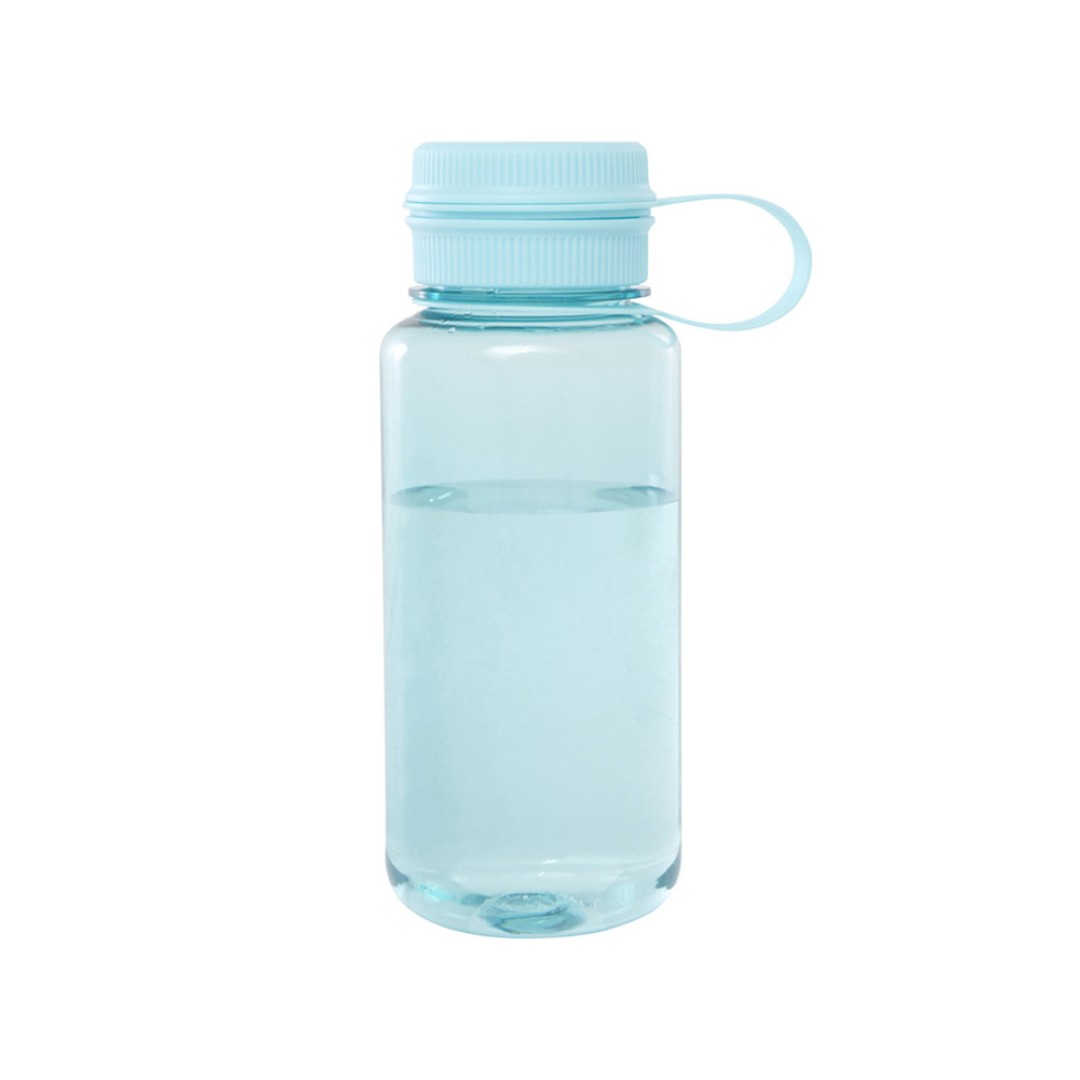 Спортивная бутылка Ryder из переработанного ПЭТ-пластика объемом 900 мл с многофункциональной крышкой, сертифицированная RCS - Бирюзовый