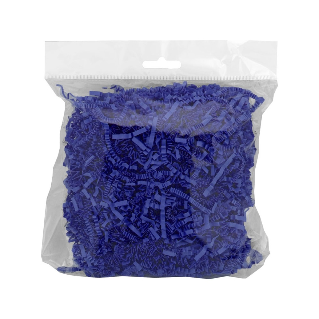 Бумажный наполнитель, 50 г., синий