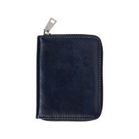 Картхолдер на молнии для 8 пластиковых карт с RFID защитой "Fabrizio", синий
