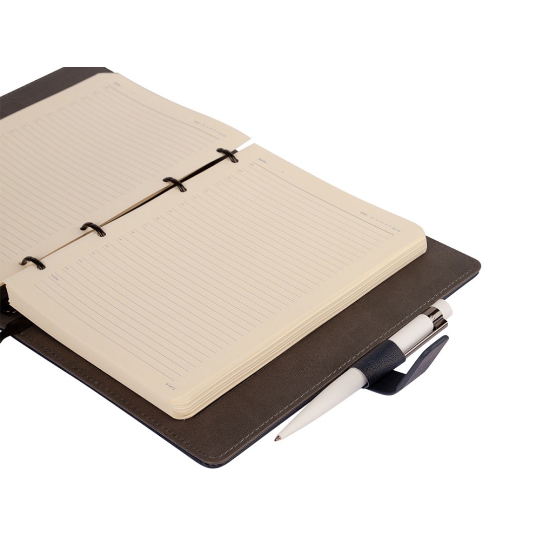 Ежедневник недатированный В5 "Toscana", темно-синий