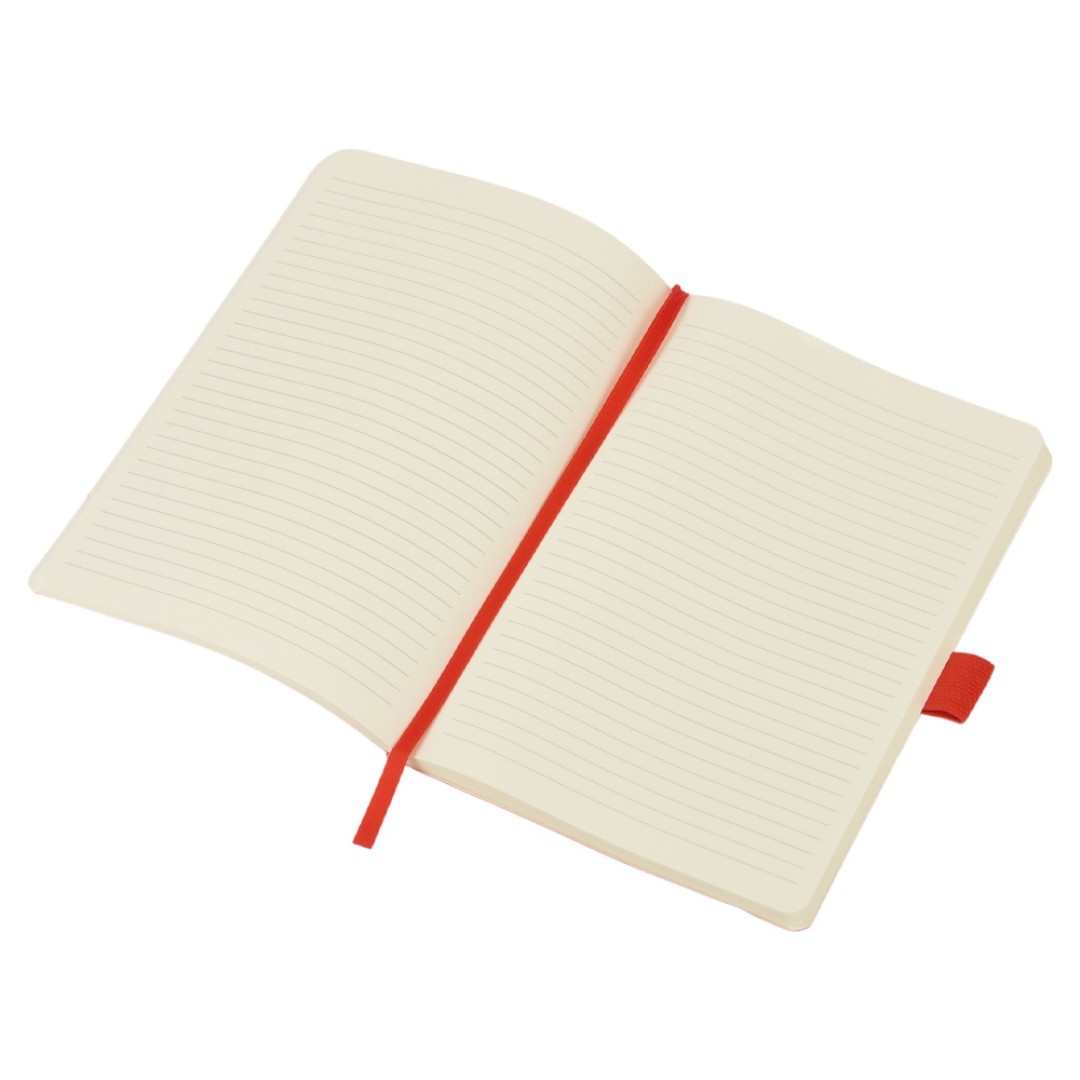 Блокнот "Vision 2.0" А5 в гибкой обложке, красный