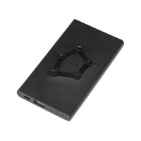 Портативное беспроводное зарядное устройство "Geo Wireless", 5000 mAh, черный