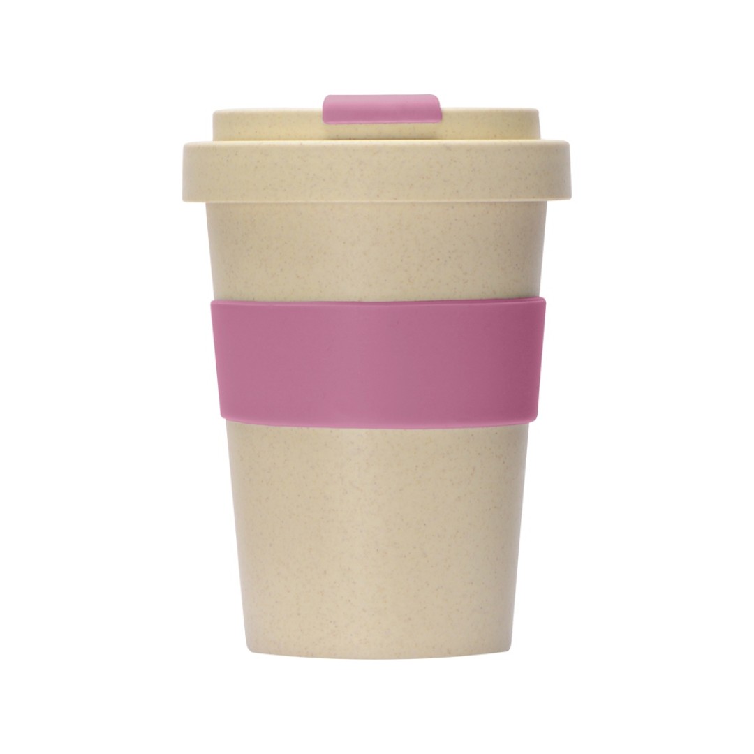 Стакан из пшеничного волокна «Flava», dust pink