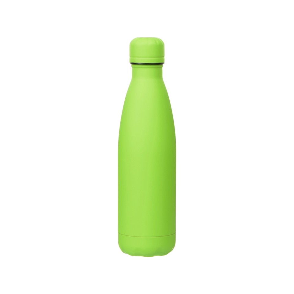 Вакуумная термобутылка "Vacuum bottle C1", soft touch, 500 мл, зеленое яблоко