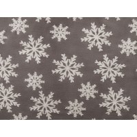 Плед Snowflake новогодний