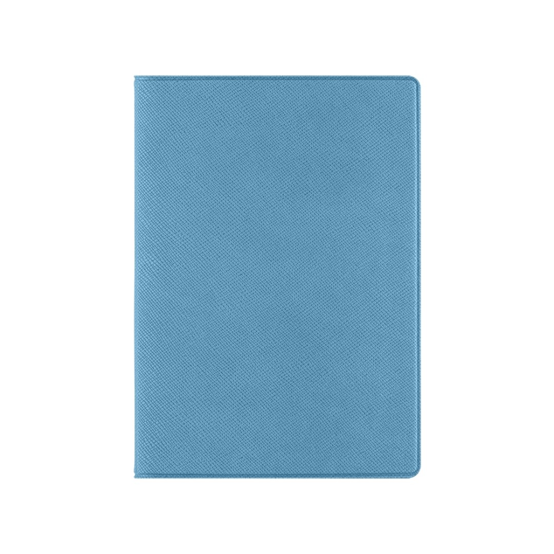 Классическая обложка для паспорта "Favor", голубая