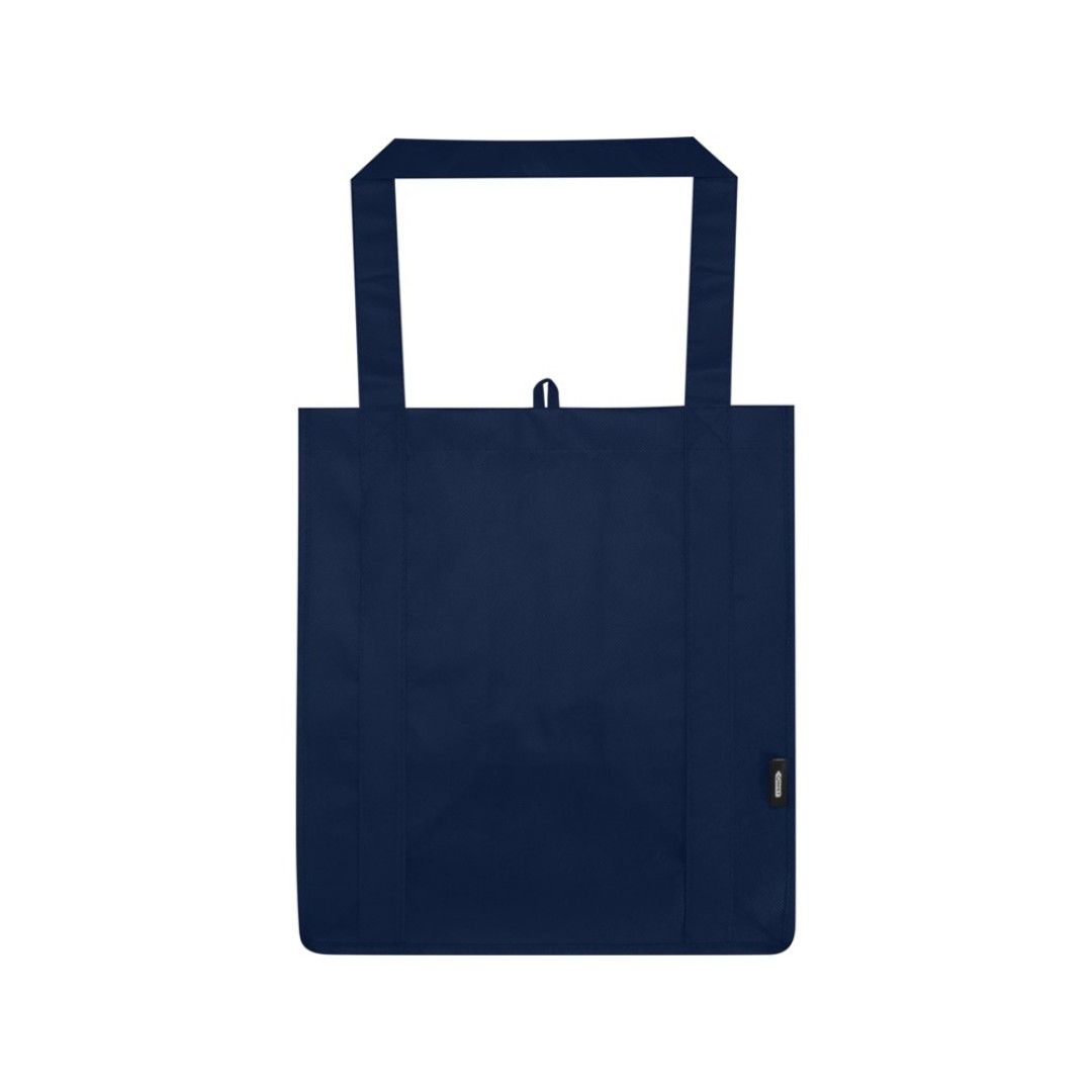 Liberty эко-сумка с прочным днищем объемом 6 л из нетканого материала, переработанного по стандарту GRS, синий navy