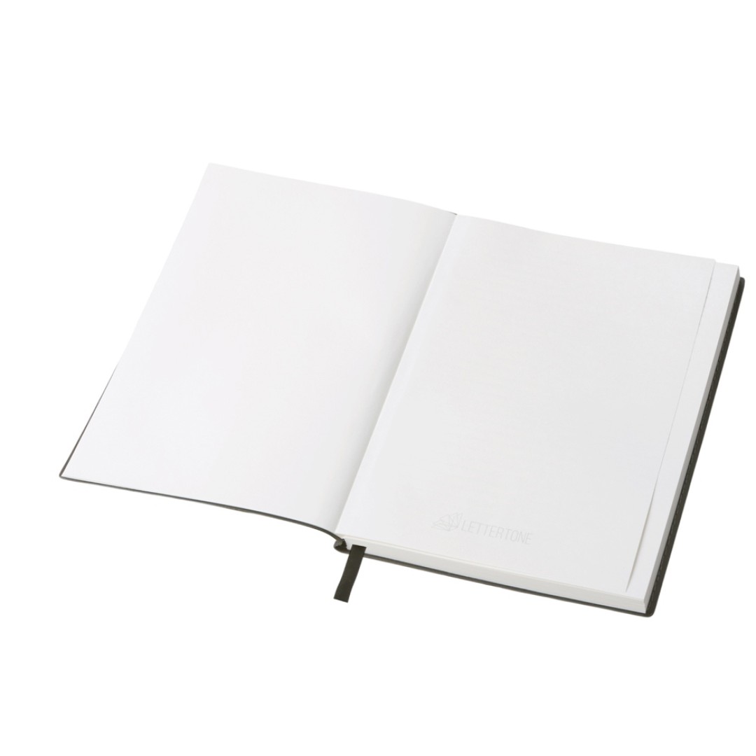 Блокнот А5 "Bradbury", гибкая обложка, 80 листов 80 гр/м2 FSC бумага, темно-серый