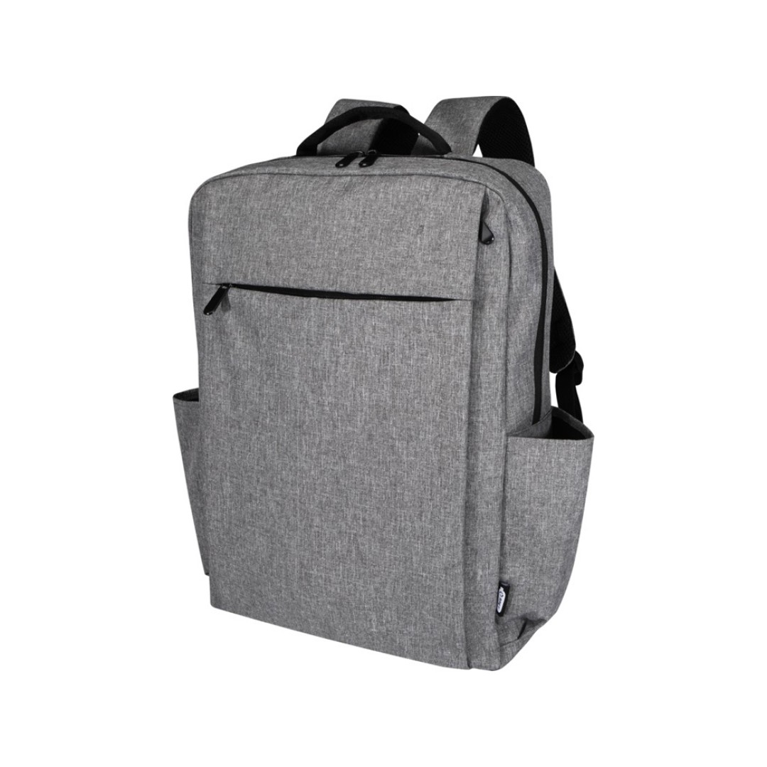 Рюкзак для ноутбука Libra 15” GRS из переработанного материала, 15 л, серый яркий