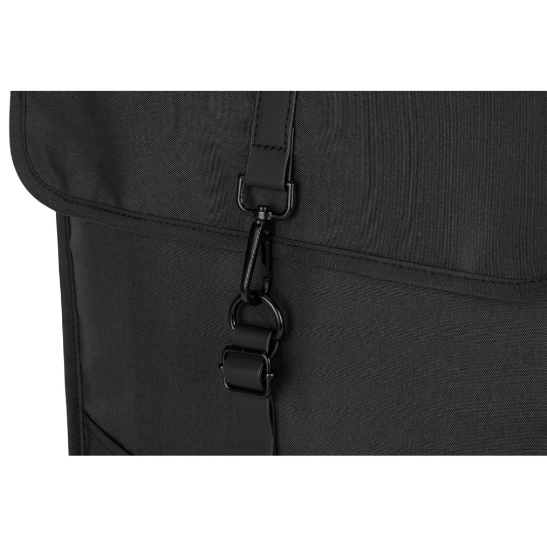 Рюкзак Rony из переработанного пластика, черный