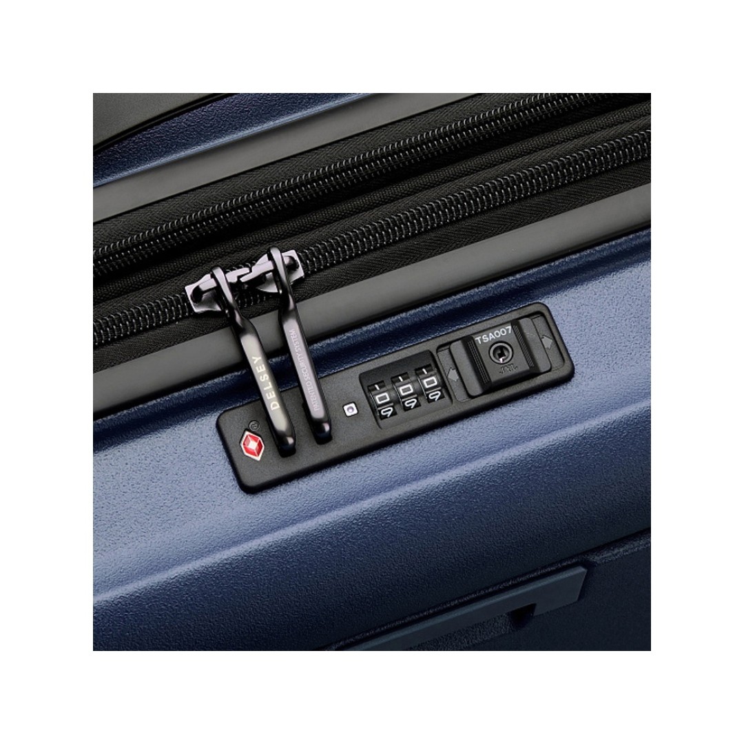 Чемодан 4-х колесный DELSEY, TURENNE 2.0, 42л, темно-синий