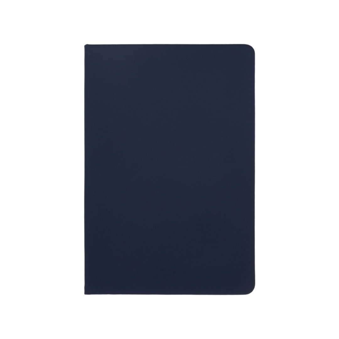 Блокнот "Wispy", твердая обложка A5, 64 листа в линейку, синий