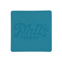 ПАТЧ КВАДРАТ nubuk (голубой) 5,5 х 5,5 см