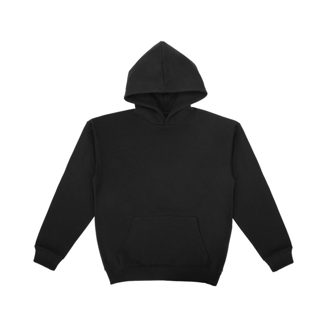 Толстовка с капюшоном оверсайз «Berlin» унисекс, черный