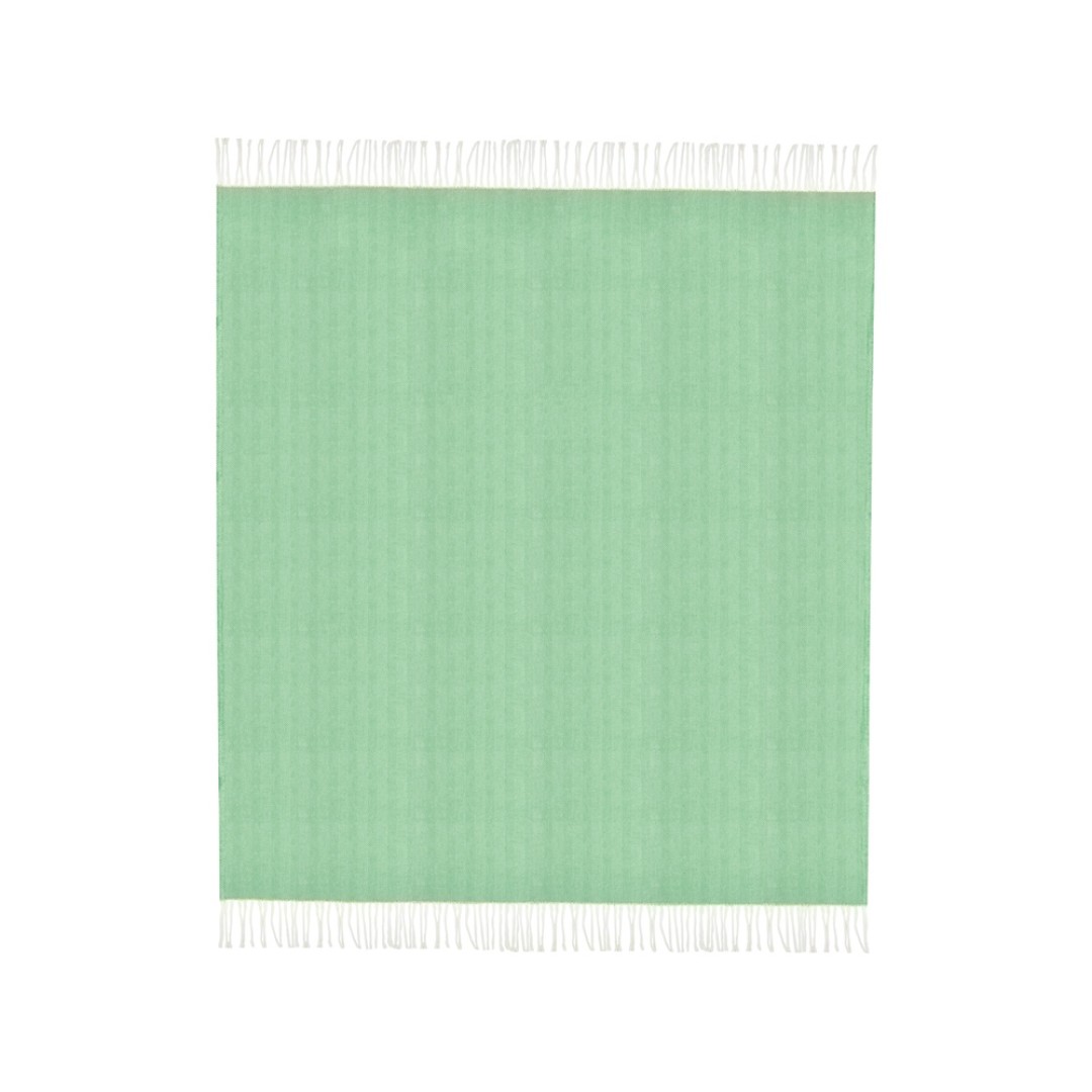 Плед "Ёлочка" 150х180 см. ПРЕМИУМ (зеленый однотонное)