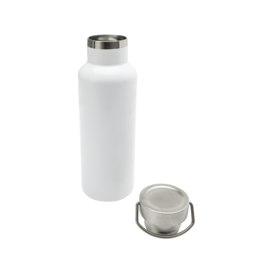 Бутылка для воды Thor из нержавеющей стали, сертифицированной по стандарту RCS, белый