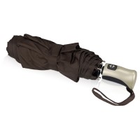 Зонт складной "Оупен". Voyager, коричневый