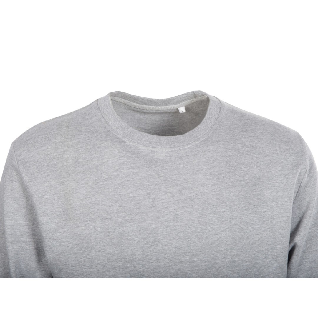 Свитшот «Warsaw» 220гр, унисекс, серый меланж